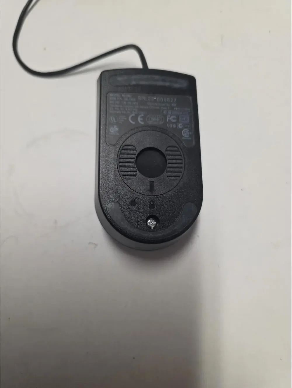 Vintage IBM  USB Travel Mouse (Tested, Works!) Model MO32BO